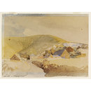 Wick Farm, near Ditchling; Recording Britain (Watercolour)