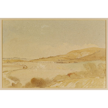 Watercolour - The Southdown, Underhill Road; Clayton to Westmeston; Recording Britain Watercolour - The Southdown, Underhill Road; Clayton to Westmeston; Recording Britain