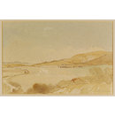 The Southdown, Underhill Road; Clayton to Westmeston; Recording Britain (Watercolour)