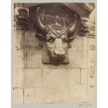Photograph - De la tête de boeuf, Rue des Hospitalieres St Gervais, Paris, France