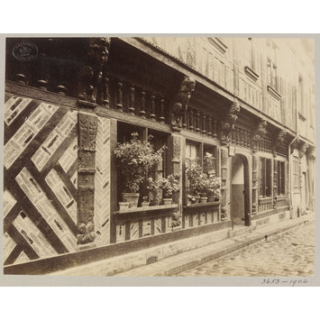 Photograph - House in Rue St Laurent, Beauvais, France Photograph - House in Rue St Laurent, Beauvais, France
