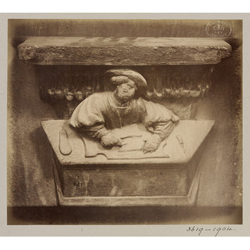 Photograph - Church of SS Gervais et Protais, Miserere Seat (Parchment maker), XVI Century, Paris, France