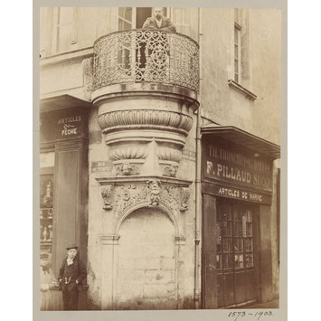 Photograph - Balcony of house, La Rochelle, France