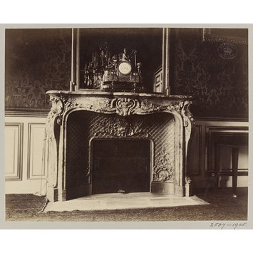 Photograph - Fireplace, Austrian Embassy, 57 Rue de Varenne, Paris, France Photograph - Fireplace, Austrian Embassy, 57 Rue de Varenne, Paris, France