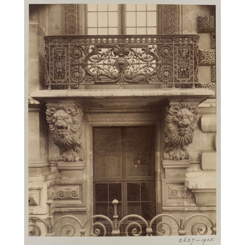 Photograph - Balcony, The Louvre, Paris, France