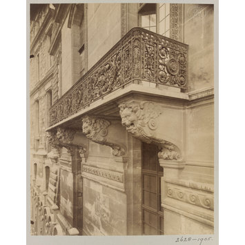 Photograph - Balcony, The Louvre, Paris, France
