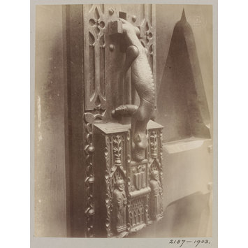 Photograph - Door Knocker, Hotel de Cluny, Paris, France