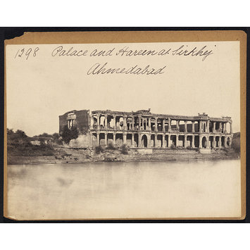 Photograph - Palace and Hareen at Sirkhej Ahmedabad