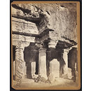 Ajinta.  No.1 Ent[trance] to Cave (Photograph)