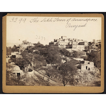 Photograph - The Sikh Town of Anundpore. Punjaub Photograph - The Sikh Town of Anundpore. Punjaub