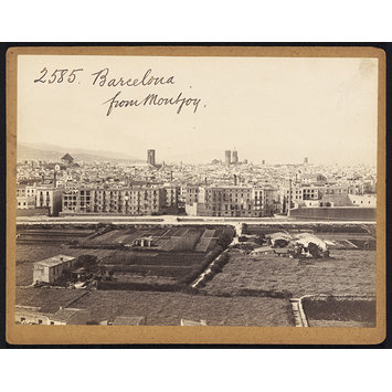 Photograph - Barcelona from Montjoy Photograph - Barcelona from Montjoy