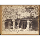 Entrance to Caves of Elephanta.  Bombay (Photograph)