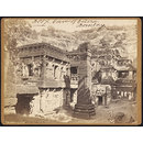 Caves of Ellora.  Bombay (Photograph)