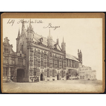 Photograph - Hotel de Ville. Bruges Photograph - Hotel de Ville. Bruges