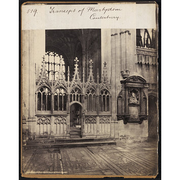 Photograph - Transept of Martyrdom.  Canterbury
