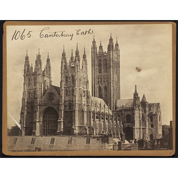 Photograph - Canterbury Cath'l