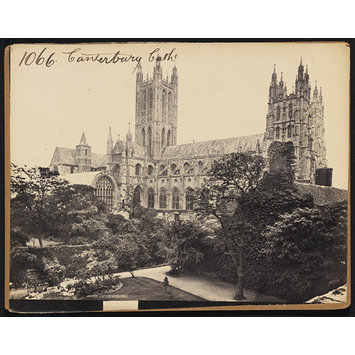 Photograph - Canterbury Cath'l