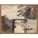 Cashmere.  Bridge on the Dhul Canal (Photograph)