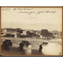 Cashmere.  Srinuggur fifth Bridge (Photograph)
