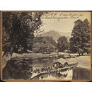 Cashmere.  Maharajas Boat (Photograph)