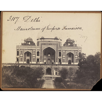 Photograph - Delhi.  Mausoleum of Humaioou