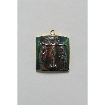 Pendant - The Crucifixion with the Virgin and St John Pendant - The Crucifixion with the Virgin and St John
