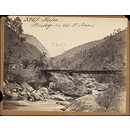 Kulu.  Bridge on the R. Beas (Photograph)
