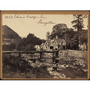 Chain Bridge & Inn Llangollen (Photograph)