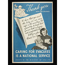 Caring for Evacuees is National Service (Poster)