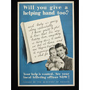 Will you give a helping hand? (Poster)