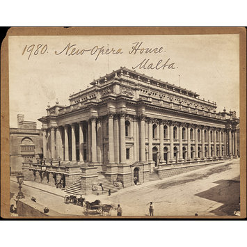 Photograph - New Opera House. Malta Photograph - New Opera House. Malta
