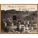 Medinet Habou.  Remains of Hall of Columns (Photograph)