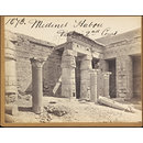 Medinet Habou.  View in 2nd Court (Photograph)