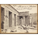 Medinet Habou.  View in 2nd Court (Photograph)