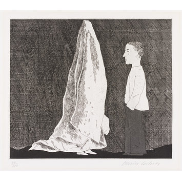 Print - The Sexton Disguised as a Ghost; Six Fairy Tales from the Brothers Grimm