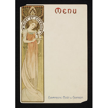 Menu card