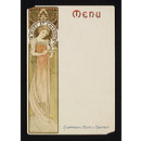 Menu card