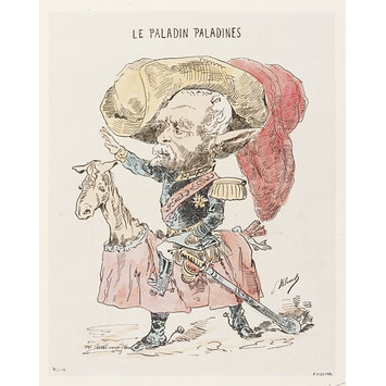 Print, Paris commune print, Caricature