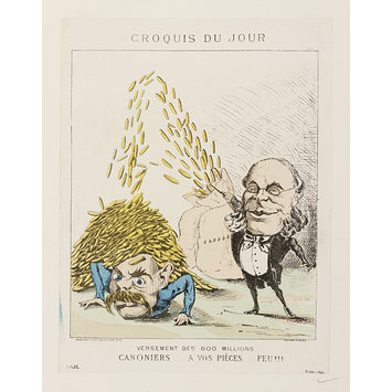 Print - Croquis Du Jour; Versement Des 600 Millions Print - Croquis Du Jour; Versement Des 600 Millions