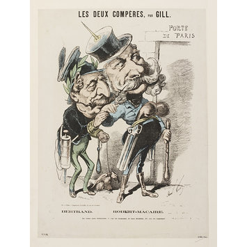 Print - Les Deux Compères