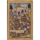 The Capture of Fort Mertha in Rajasthan (Painting)