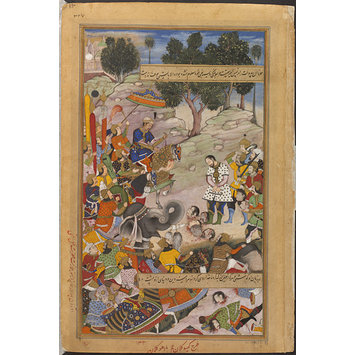 Painting - The Capture of the Rebel Bahadur Khan