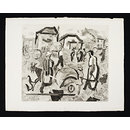Woman and Wheelbarrow; Les Heures du Boulvé (Print)