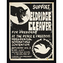 Support Eldridge Cleaver for President (Poster)