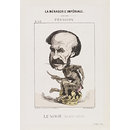 La Ménagerie Impériale; Persigny  Le Singe (Imitation servile) (Print)