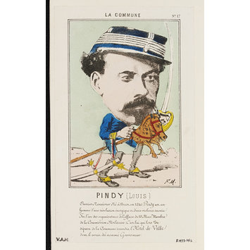 Print - La Commune; Pindy (Louis)