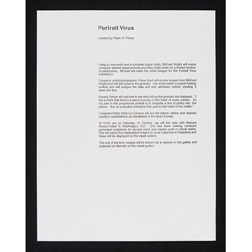 Print - Portrait Virus