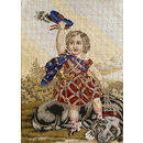 Edward VII as a child (Embroidered picture)
