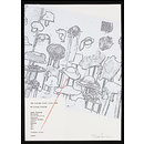 Contribution to V&A's 150th anniversary album; V&A Costume Court circa 1984: Millinary Display (Print)