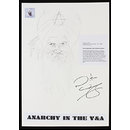 Contribution to V&A's 150th anniversary album; Anarchy in the V&A (Drawing)